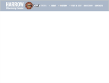 Tablet Screenshot of harrow.org.au